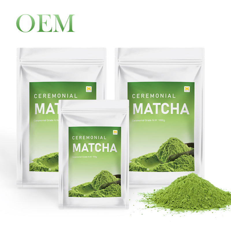 100% Natural Organic Ceremonial Wholesale Custom Private Label Japanese Grade Green Tea Matcha Powder