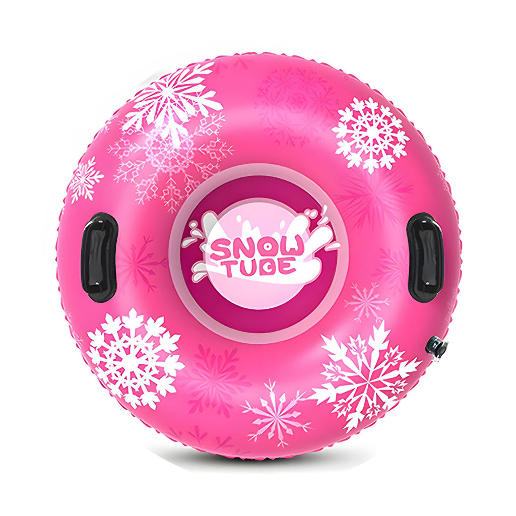 Custom inflatable snow tube inflatable snow sled PVC thickened wear-resistant anti-rollover outdoor snow and beach rainbow slide