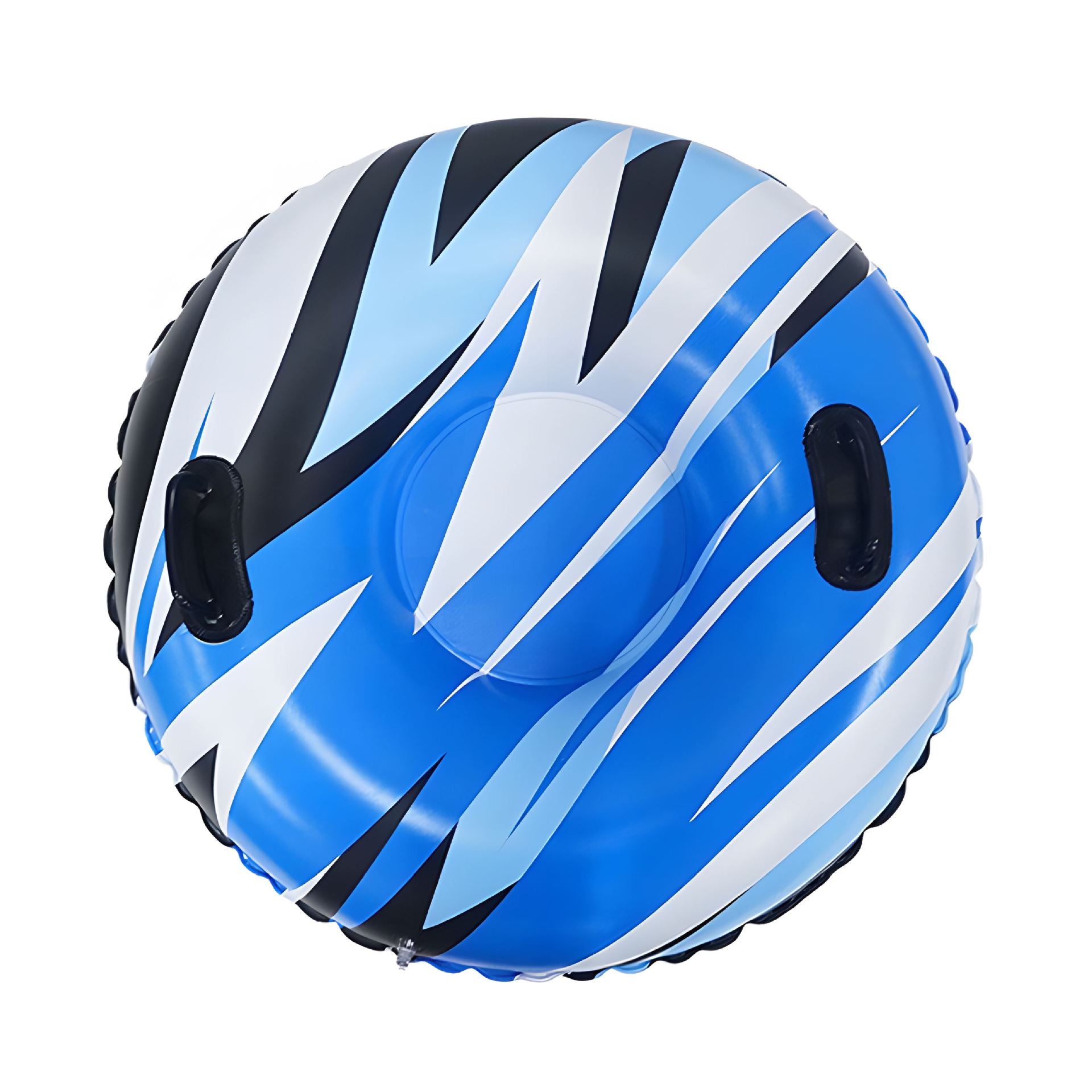 Custom inflatable snow tube inflatable snow sled PVC thickened wear-resistant anti-rollover outdoor snow and beach rainbow slide