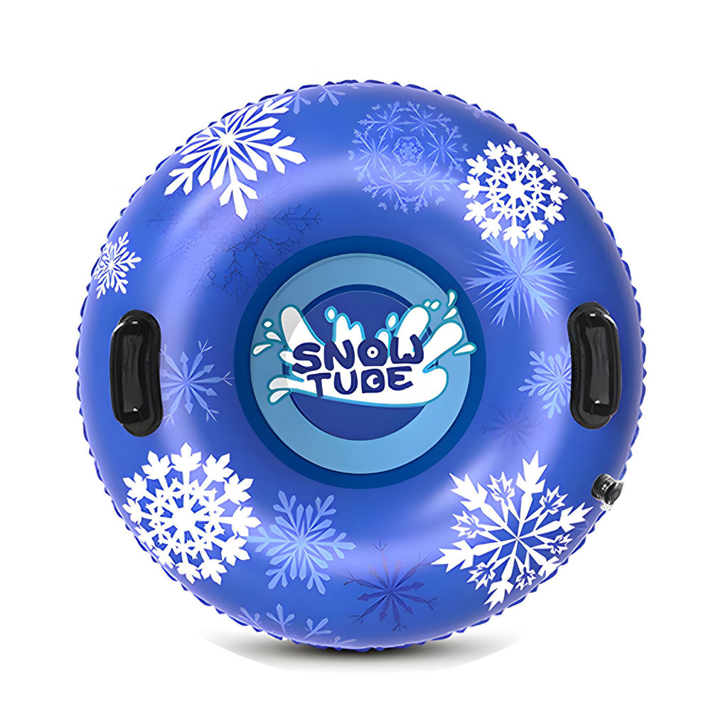 Custom inflatable snow tube inflatable snow sled PVC thickened wear-resistant anti-rollover outdoor snow and beach rainbow slide