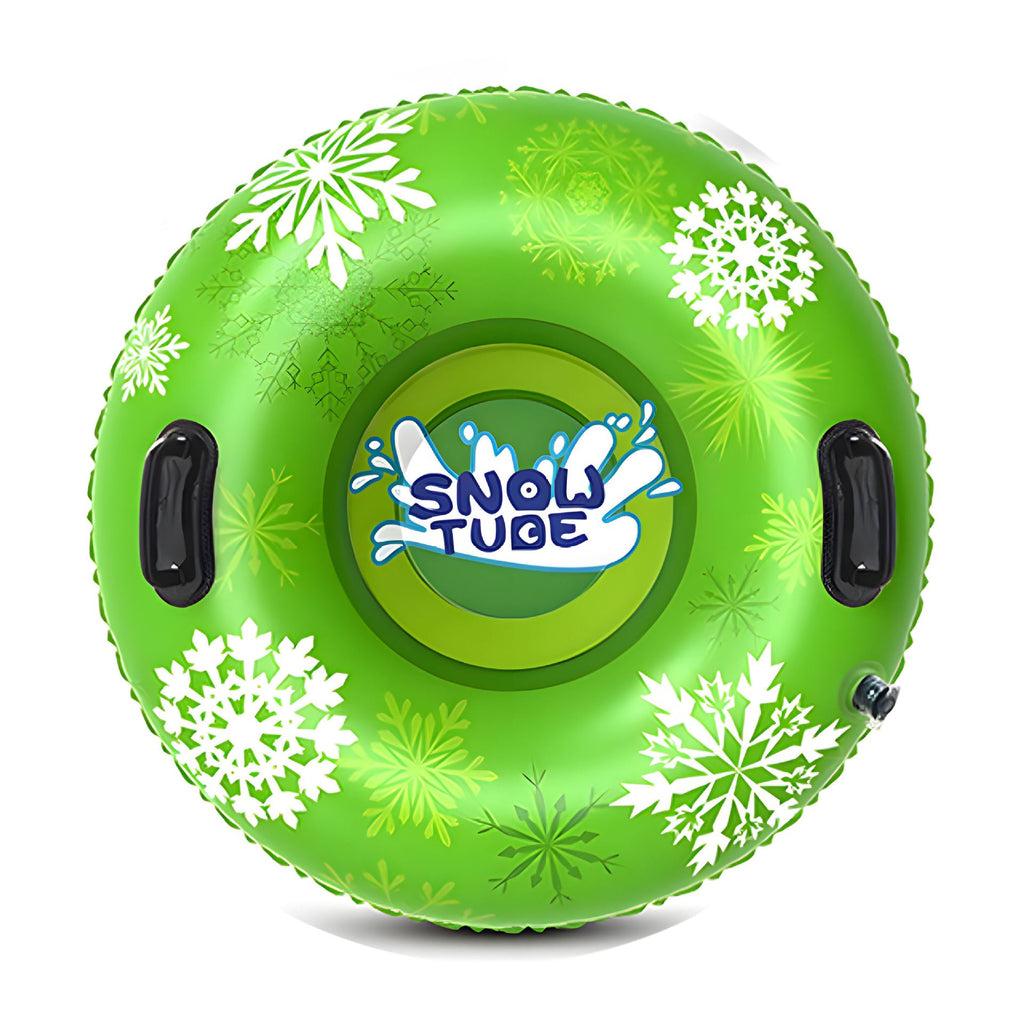 Custom inflatable snow tube inflatable snow sled PVC thickened wear-resistant anti-rollover outdoor snow and beach rainbow slide