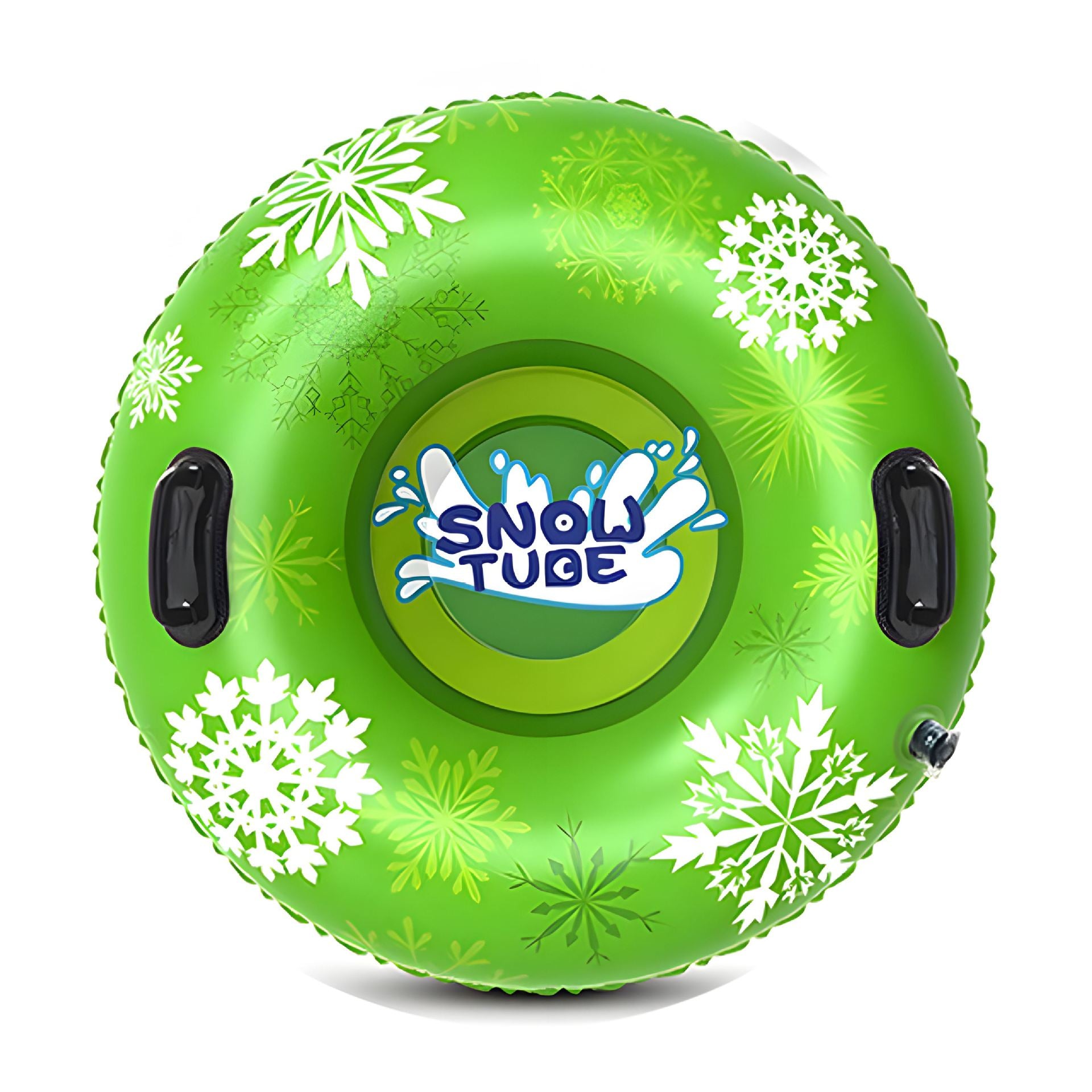 Custom inflatable snow tube inflatable snow sled PVC thickened wear-resistant anti-rollover outdoor snow and beach rainbow slide