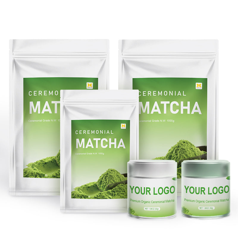 100% Natural Organic Ceremonial Wholesale Custom Private Label Japanese Grade Green Tea Matcha Powder