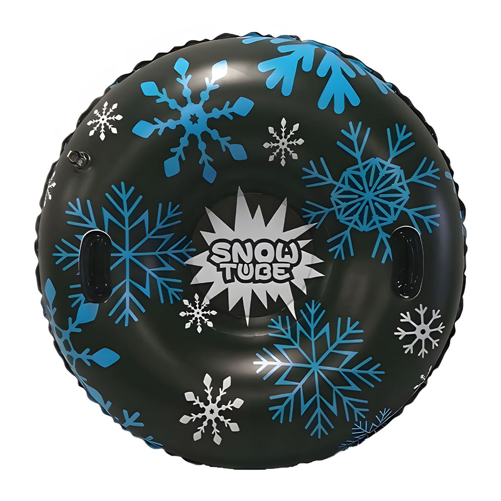 Custom inflatable snow tube inflatable snow sled PVC thickened wear-resistant anti-rollover outdoor snow and beach rainbow slide