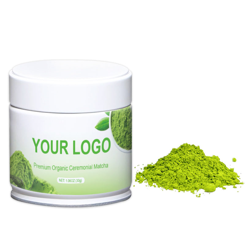 100% Natural Organic Ceremonial Wholesale Custom Private Label Japanese Grade Green Tea Matcha Powder