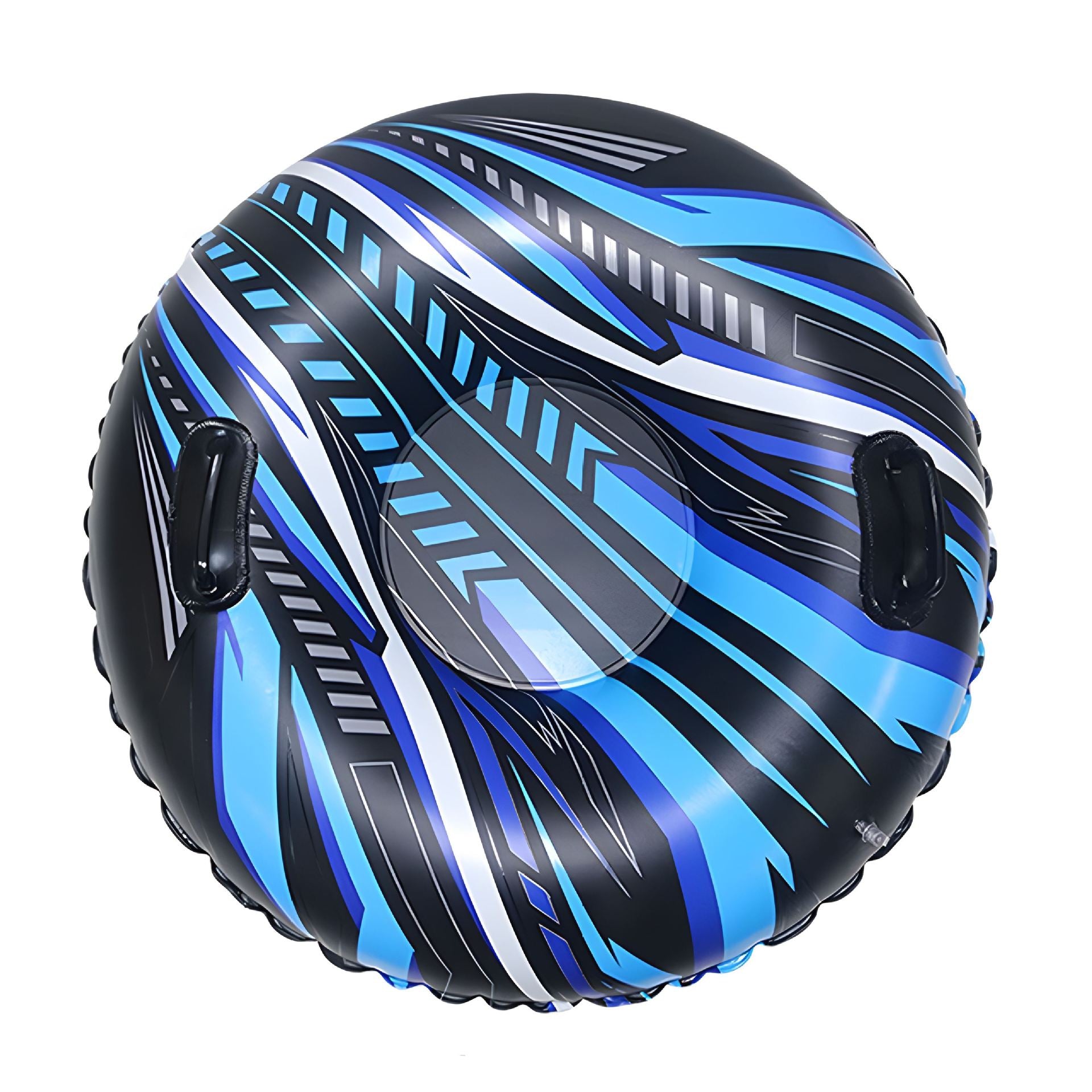 Custom inflatable snow tube inflatable snow sled PVC thickened wear-resistant anti-rollover outdoor snow and beach rainbow slide