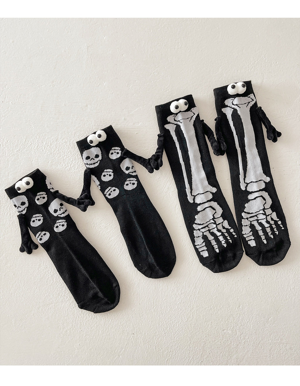 Halloween Pattern Compression Socks Christmas Holding Hands Socks New Export Cross-Border Cycling Running Adult Sports Socks