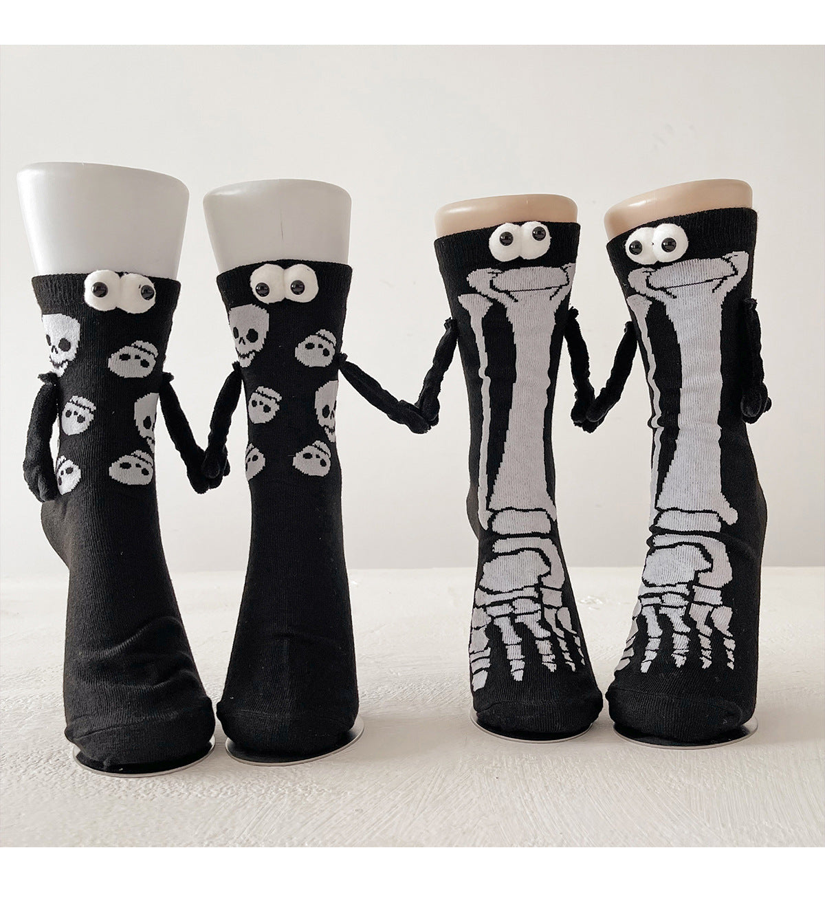 Halloween Pattern Compression Socks Christmas Holding Hands Socks New Export Cross-Border Cycling Running Adult Sports Socks